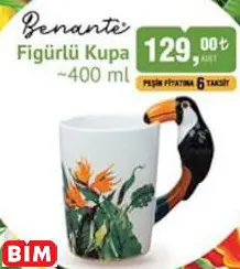 BENANTE FİGÜRLÜ KUPA ~400 ML